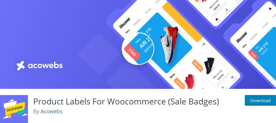 The Product Labels for WooCommerce (Sales Badges) plugin