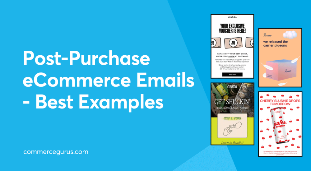 Post-Purchase eCommerce Emails - Best Examples