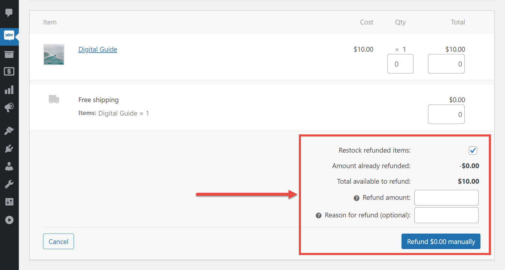 WooCommerce Refunds and Returns Functionality