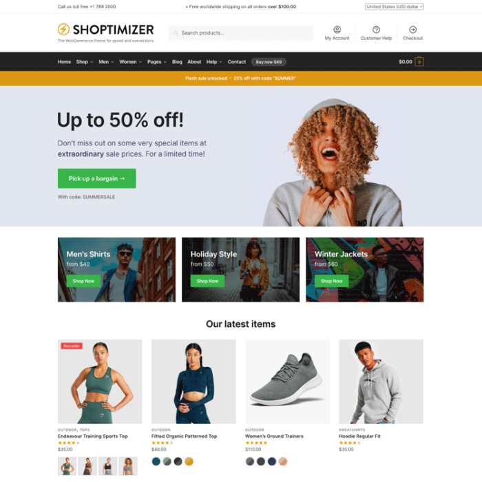 Shoptimizer for WooCommerce
